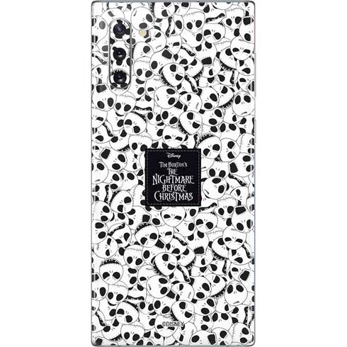 Disney The Nightmare Before Christmas Jack Skellington Pattern Galaxy Note 10 Skin